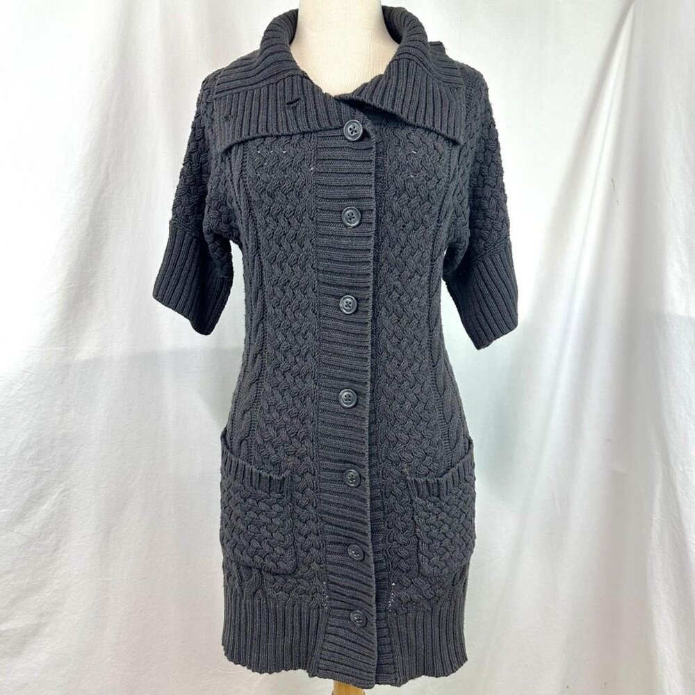 YORK Y2K Gray Chunky Cable